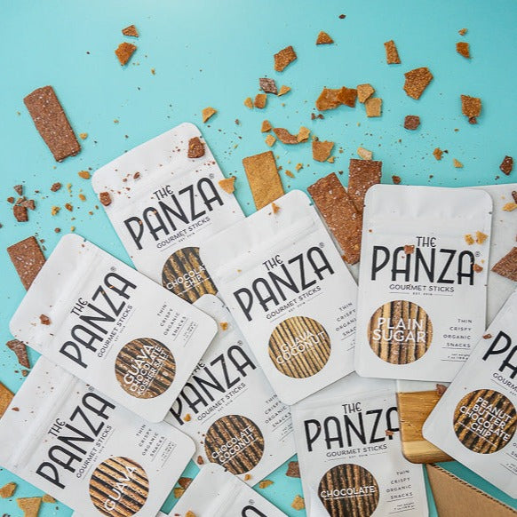 The Panza Gourmet Snacks 12 Bags Box Set of .7 oz The Panza