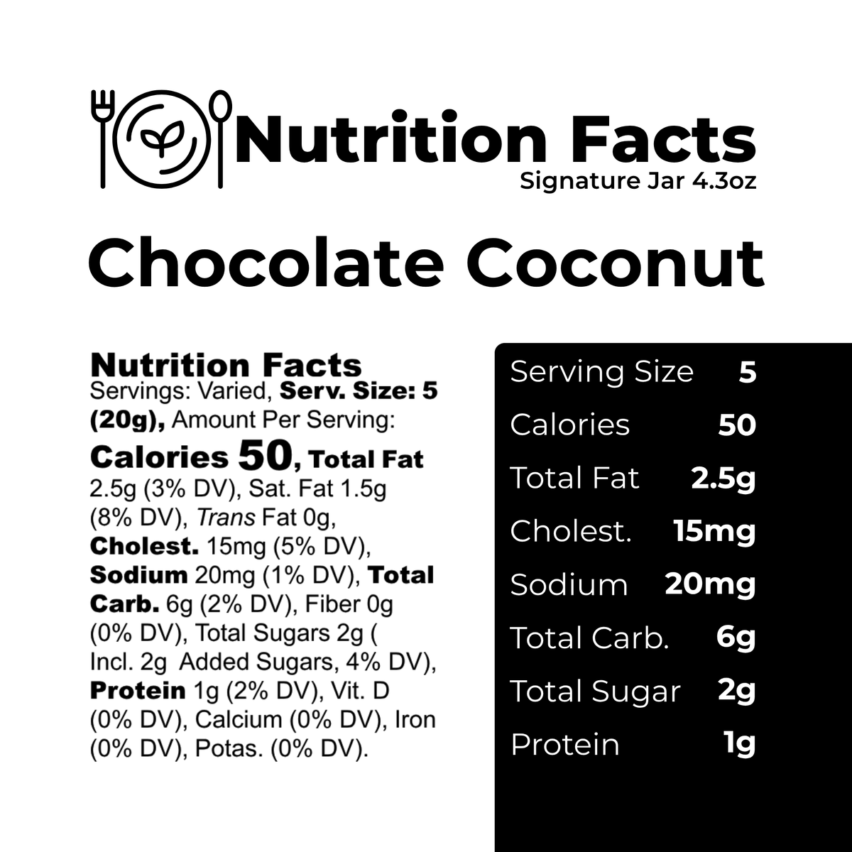 Chocolate Coconut - The Panza - The Panza - Gourmet Sticks