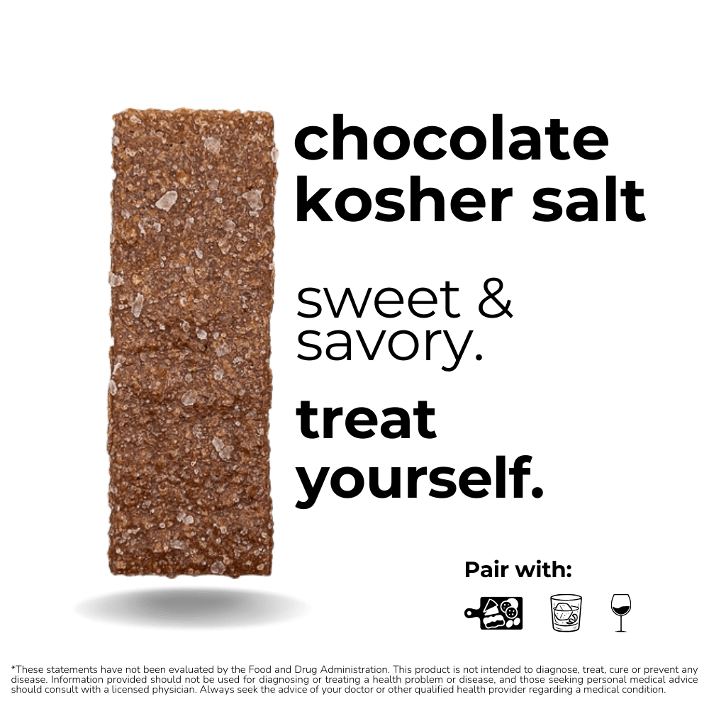 Chocolate Kosher Salt - The Panza - The Panza - Gourmet Sticks