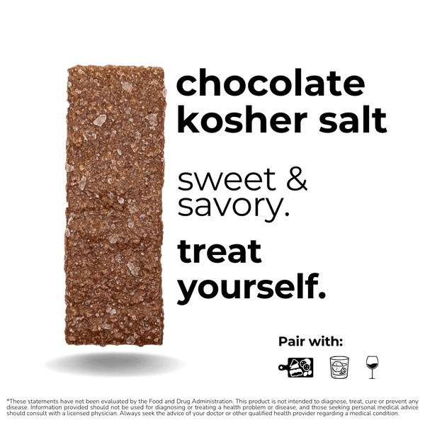 Chocolate Kosher Salt - The Panza - The Panza - Gourmet Sticks