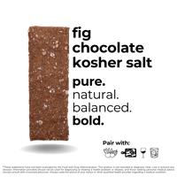 Fig Chocolate Kosher Salt - The Panza - The Panza - Gourmet Sticks