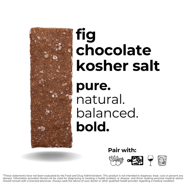 Fig Chocolate Kosher Salt - The Panza - The Panza - Gourmet Sticks