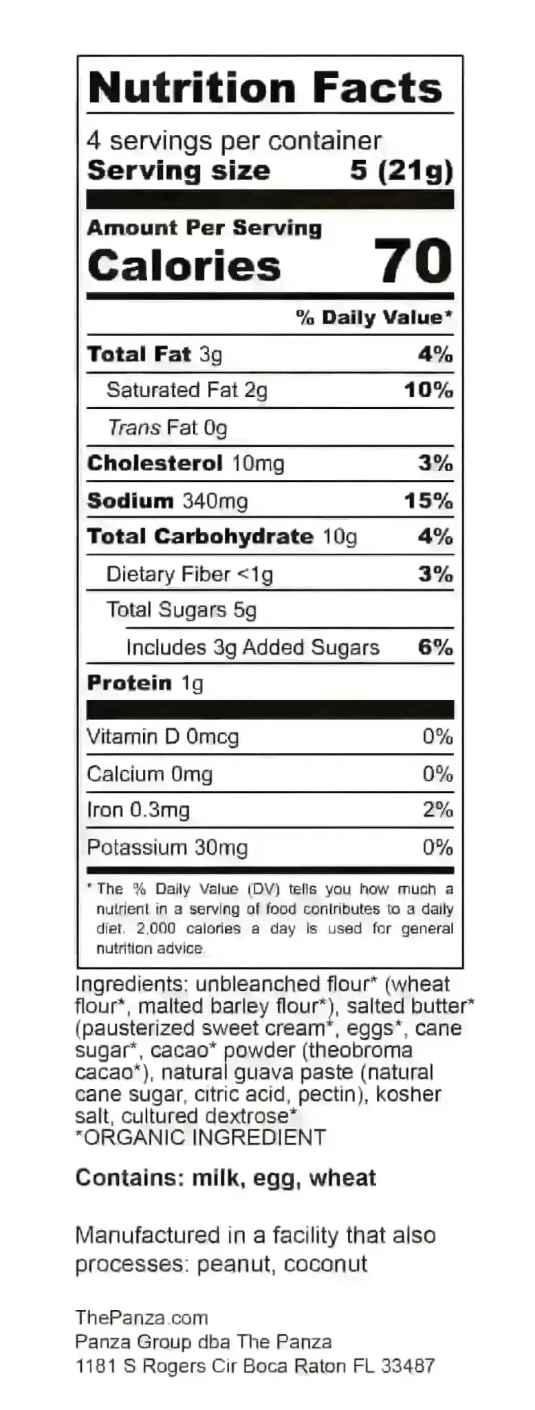 Guava Chocolate Kosher Salt - The Panza