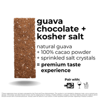 Guava Chocolate Kosher Salt - The Panza - The Panza - Gourmet Sticks