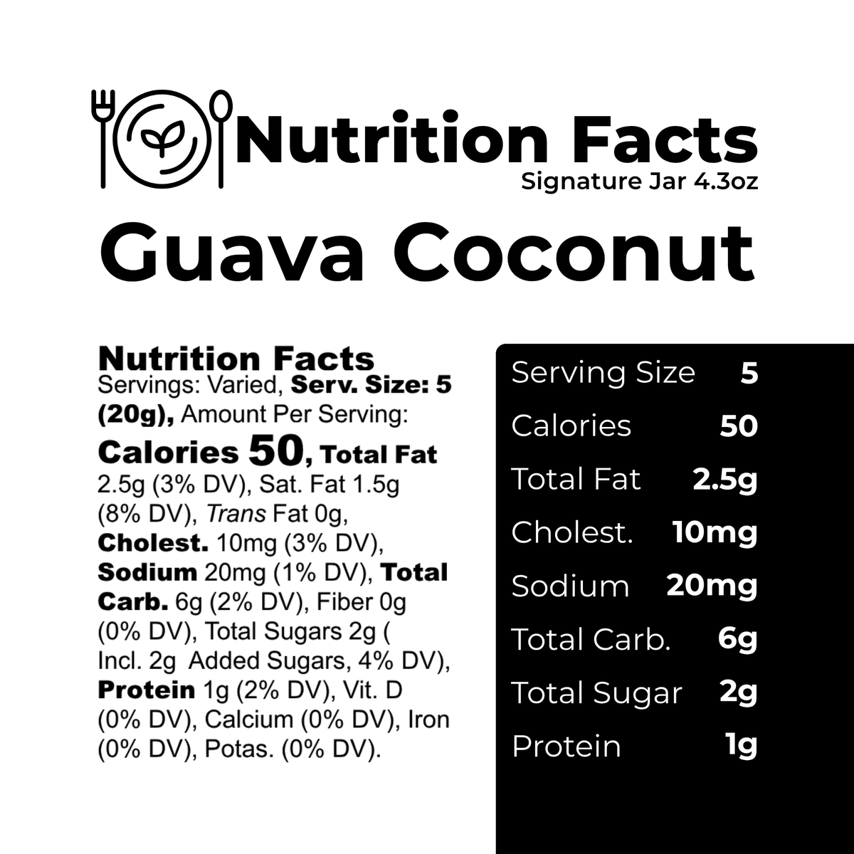 Guava Coconut - The Panza - The Panza - Gourmet Sticks