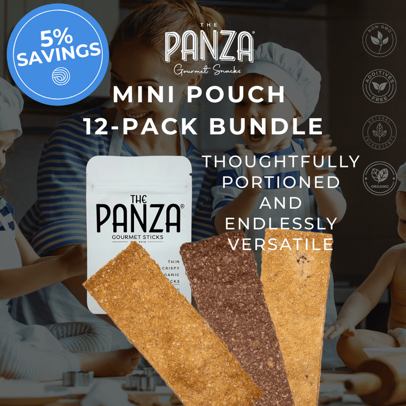 Mini 12 - Pouch Bundle SAVE 5% - The Panza - The Panza - Gourmet Cookie Snack