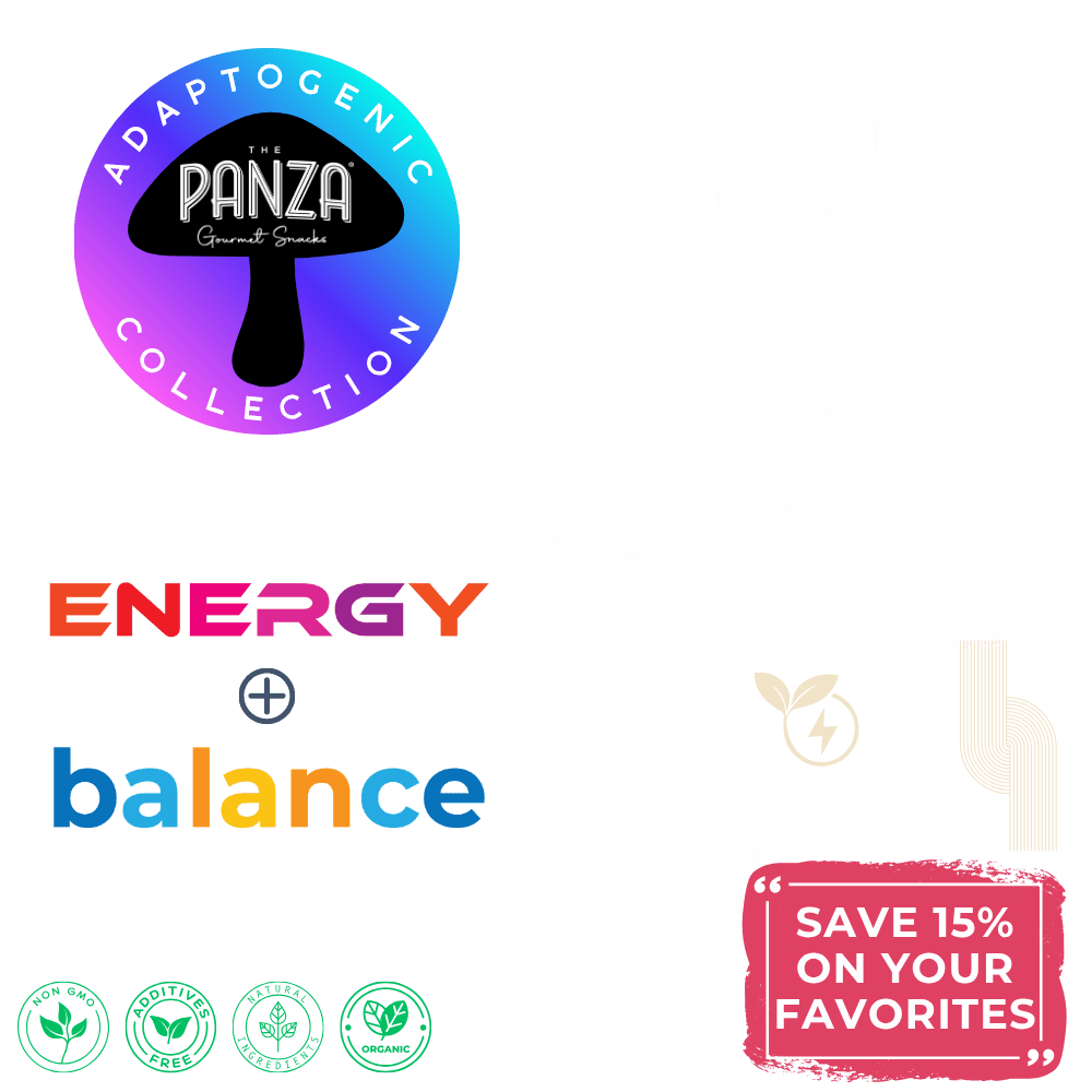 SAVE 15% Adaptogenic 4 - Pouch Bundle - The Panza - The Panza - Gourmet Cookie Snack
