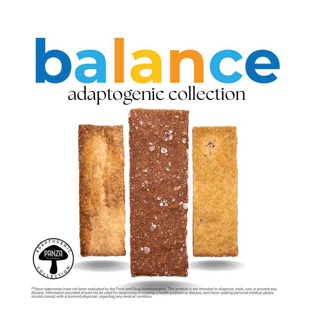 SAVE 15% Adaptogenic 4 - Pouch Bundle - The Panza - The Panza - Gourmet Cookie Snack