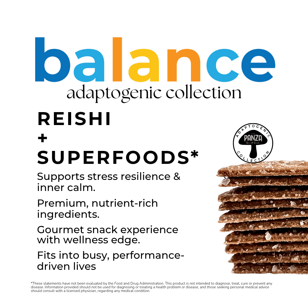 SAVE 15% Adaptogenic 4 - Pouch Bundle - The Panza - The Panza - Gourmet Cookie Snack