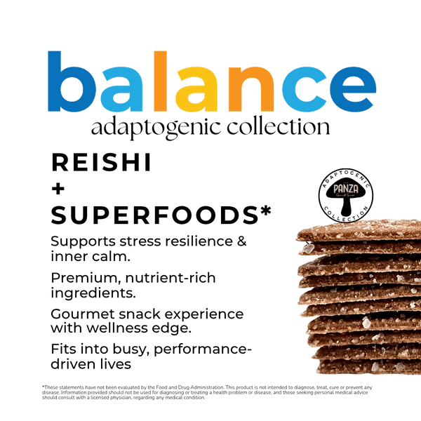 SAVE 15% Adaptogenic 4 - Pouch Bundle - The Panza - The Panza - Gourmet Cookie Snack