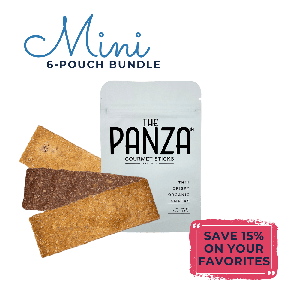 SAVE 15% Mini 6 - Pouch Bundle - The Panza - The Panza - Gourmet Cookie Snack
