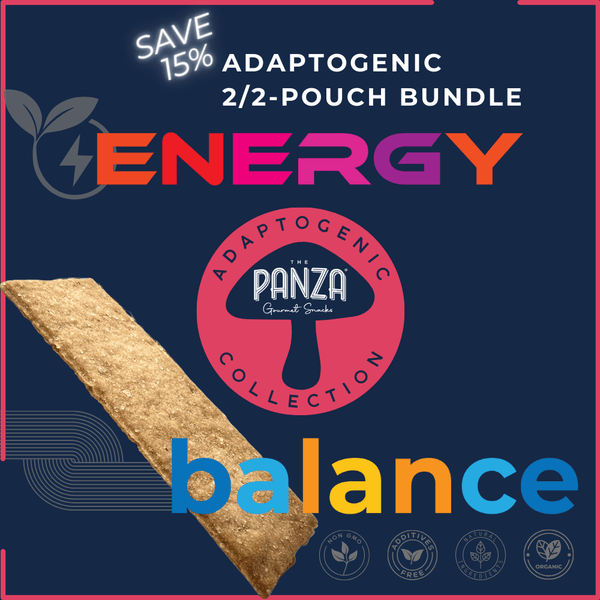 SAVE 15% The Panza Adaptogenic Vibes 4 - Pouch Bundle - The Panza - The Panza - Gourmet Cookie Snack