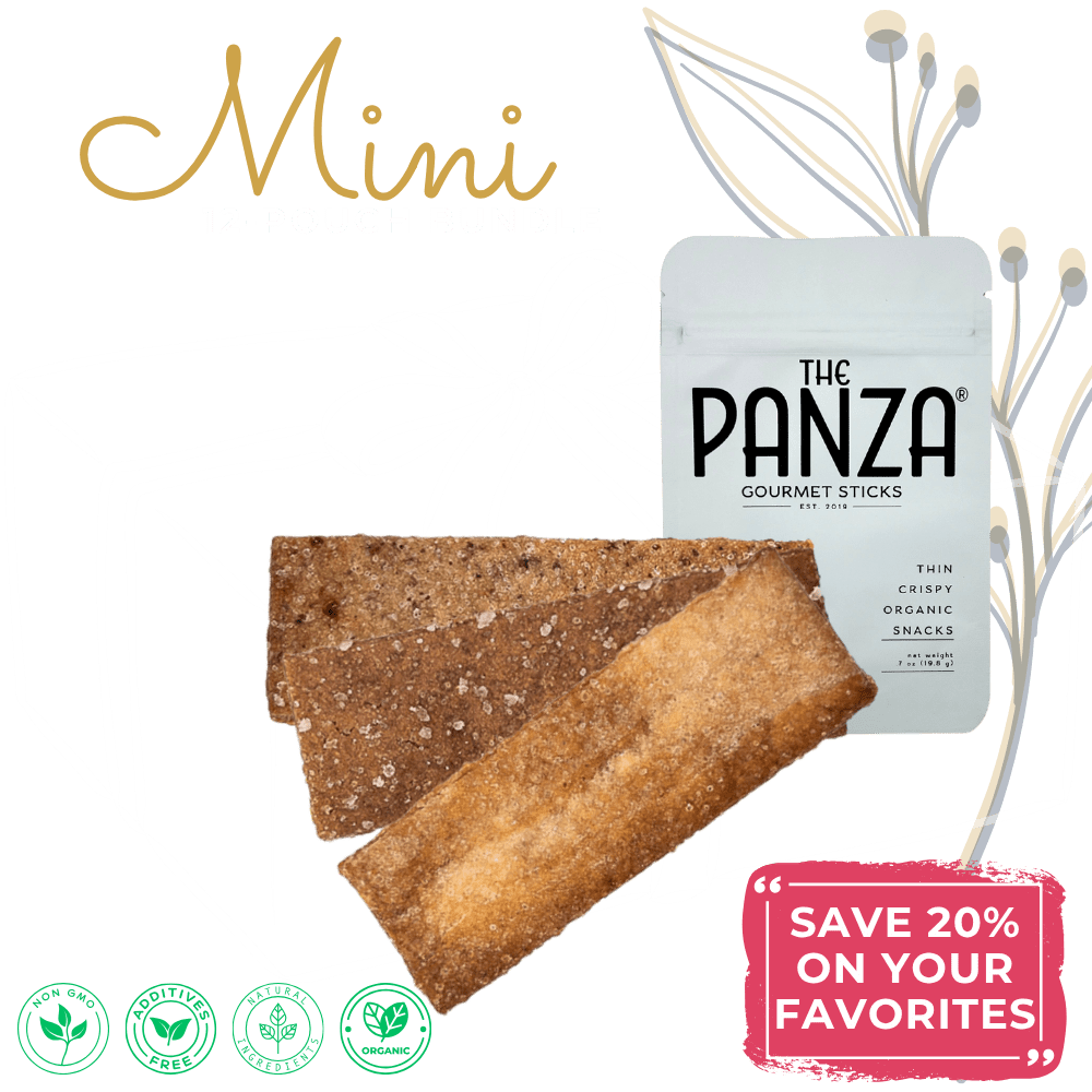 SAVE 20% Mini 12 - Pouch Bundle - The Panza - The Panza - Gourmet Cookie Snack