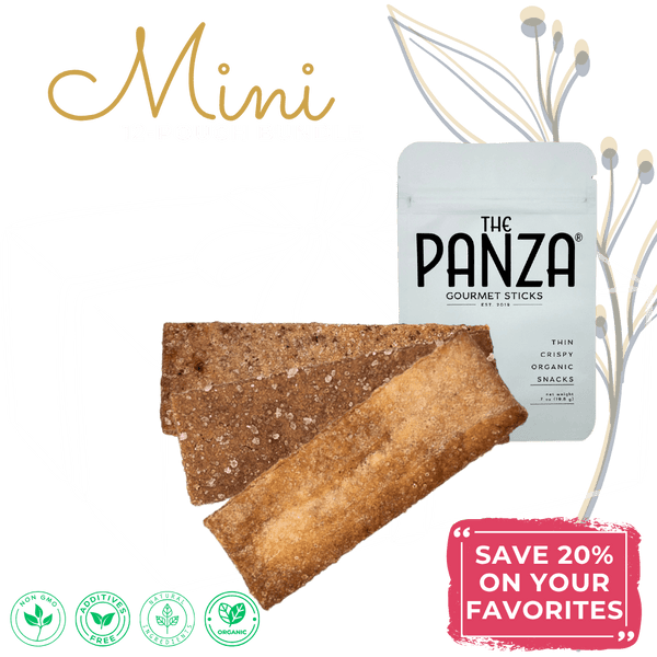 SAVE 20% Mini 12 - Pouch Bundle - The Panza - The Panza - Gourmet Cookie Snack