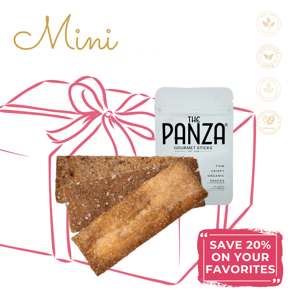 SAVE 20% Mini 12 - Pouch Bundle - The Panza - The Panza - Gourmet Cookie Snack