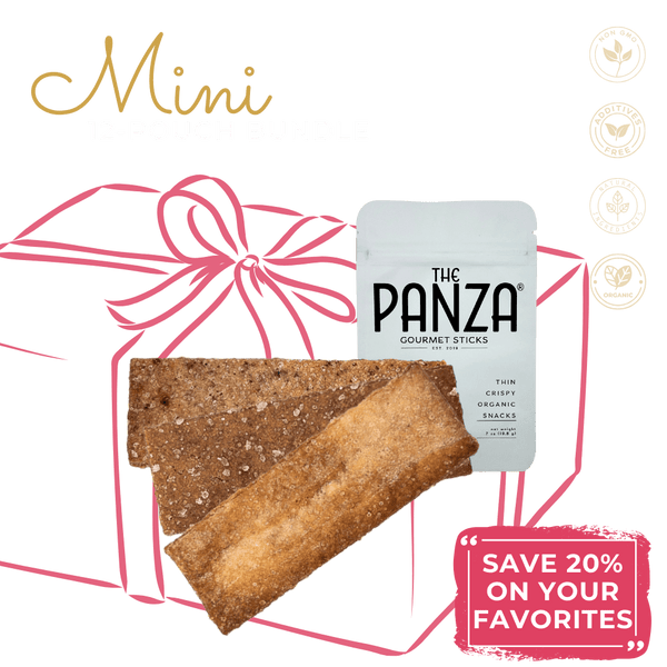 SAVE 20% Mini 12 - Pouch Bundle - The Panza - The Panza - Gourmet Cookie Snack