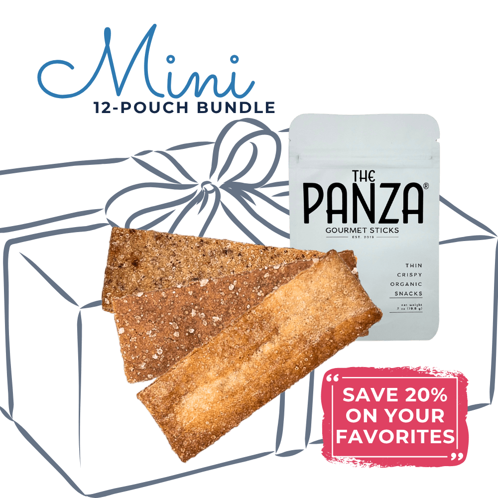 SAVE 20% Mini 12 - Pouch Bundle - The Panza - The Panza - Gourmet Cookie Snack