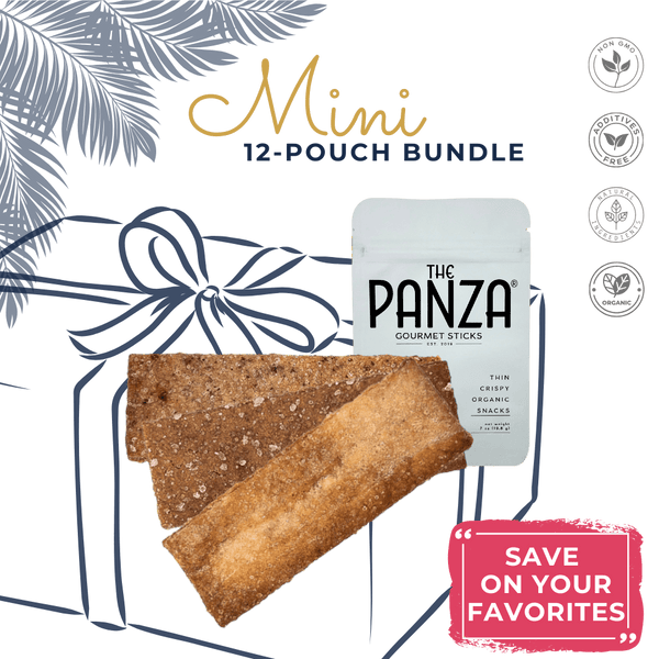 SAVE 5% Mini 12 - Pouch Bundle - The Panza - The Panza - Gourmet Cookie Snack