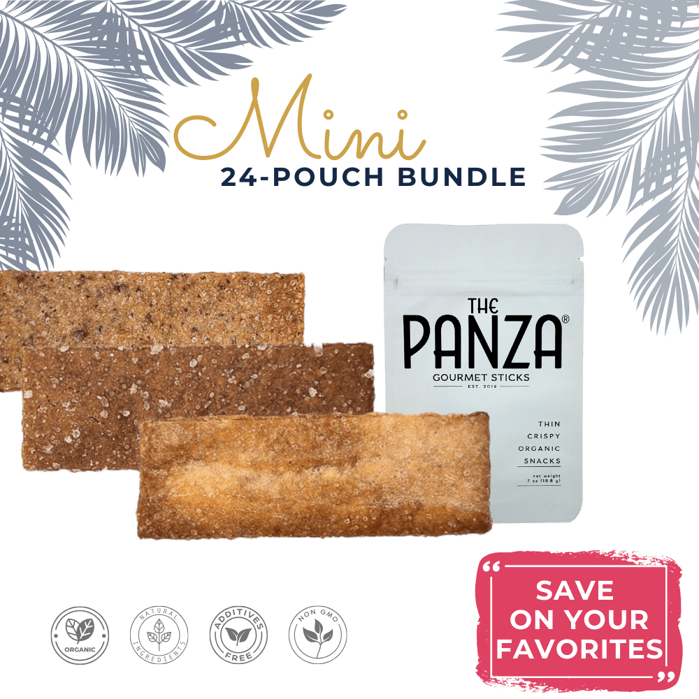 SAVE 8% 24 Mini Pouch Case - The Panza - The Panza - Gourmet Cookie Snack
