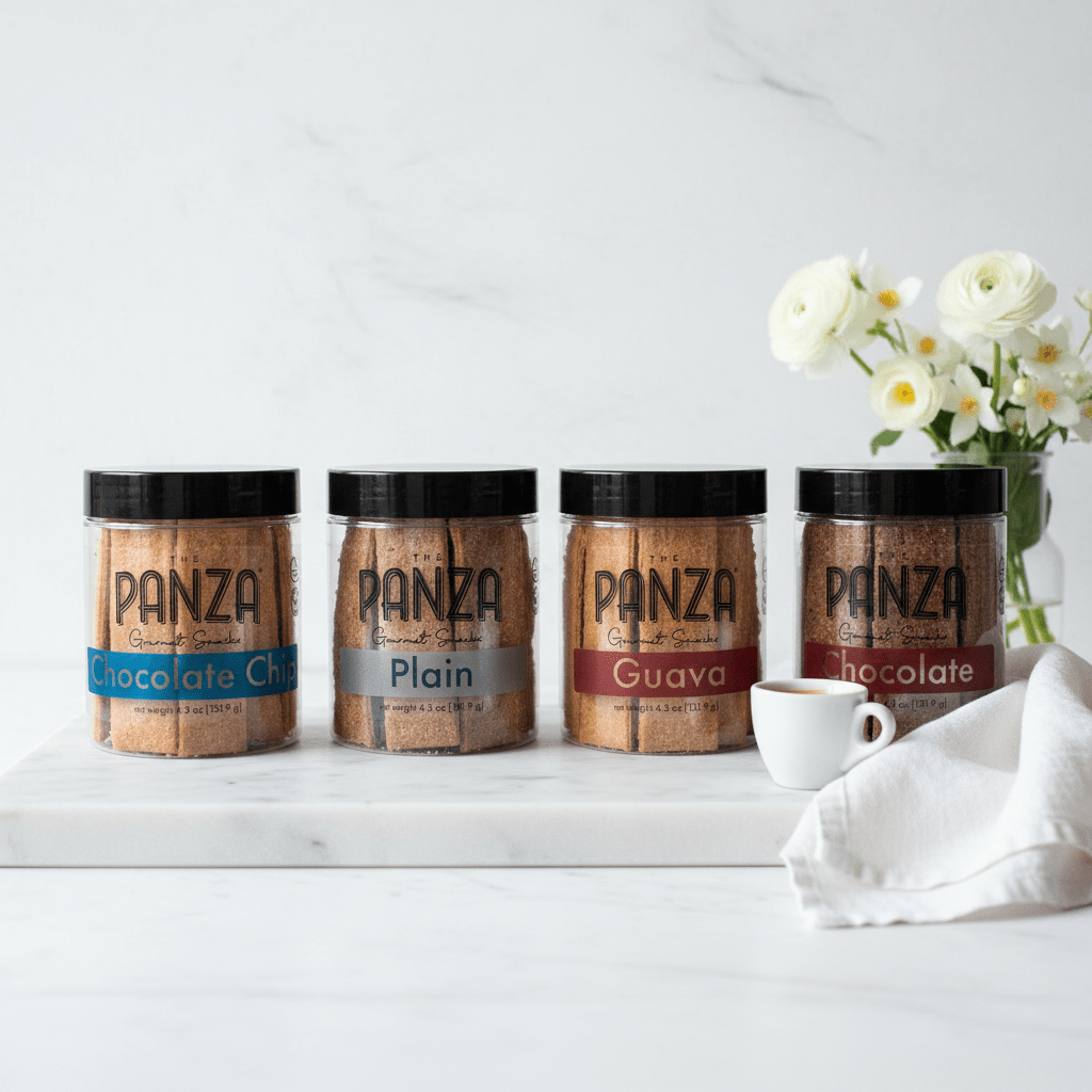 SAVE 8% Signature 6 Jars Bundle - The Panza - The Panza - Gourmet Cookie Snack