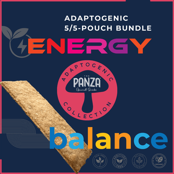 The Panza Adaptogenic Collection 10 - Pouch Bundle - The Panza - The Panza - Gourmet Cookie Snack